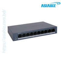 Hikvision DS-3E0110MP-E/M 8 Port Fast Ethernet Unmanaged POE Switch